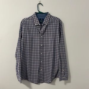 Blue and pink George brand button down